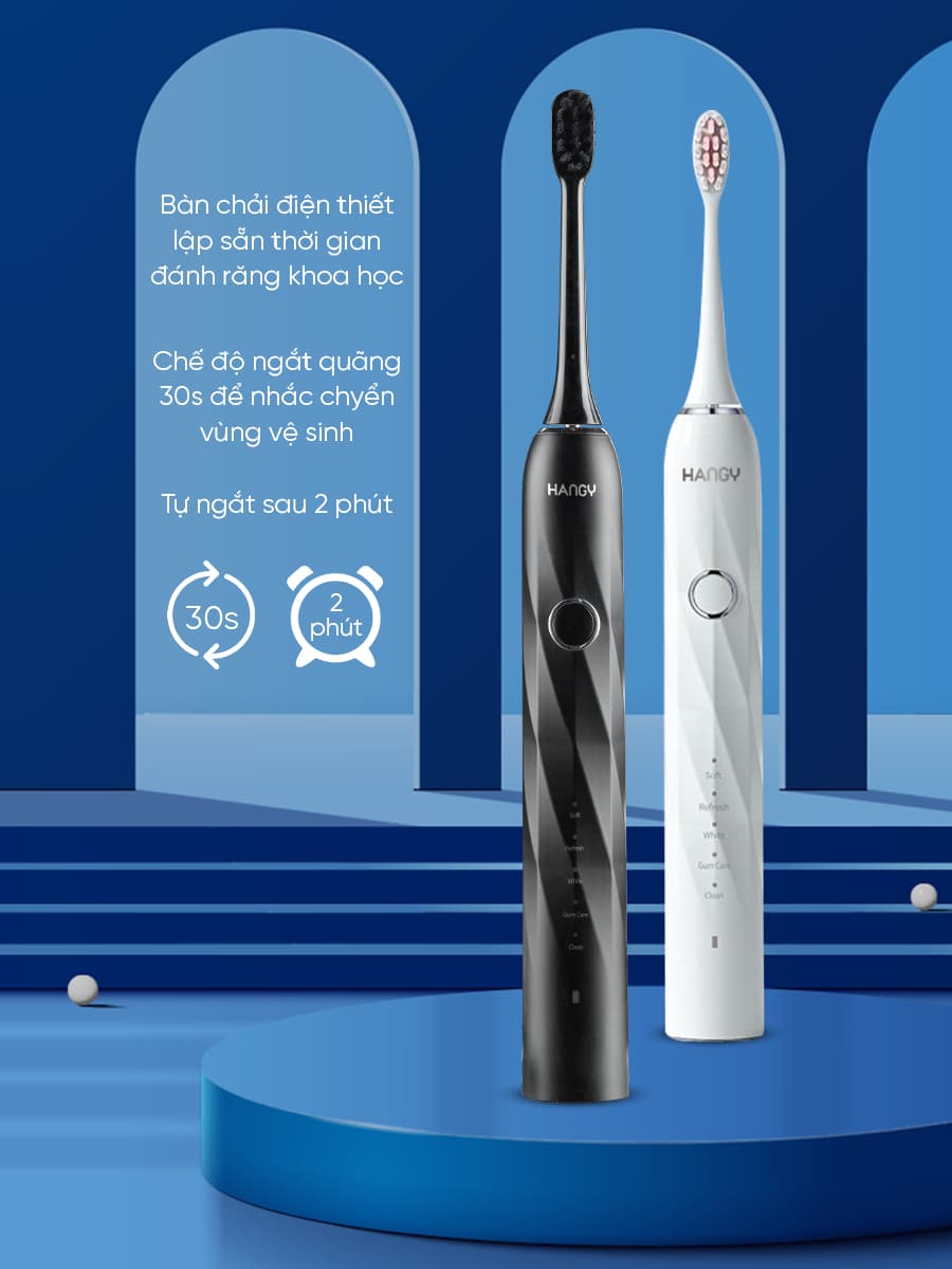 Bàn chải điện “Chuyên Gia Răng Miệng Trong Nhà” HY23 ULTRA
