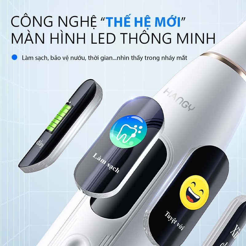 Bàn Chải Điện  “Sạc Một Lần – Xài Mấy Tuần” HY23 ULTRA