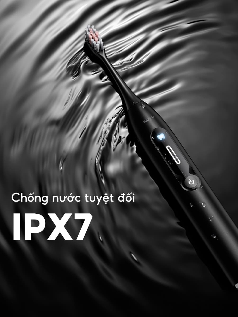 Bàn chải điện HANGY H1 PRO thế hệ mới 2025 [Bảo hành 24 tháng]